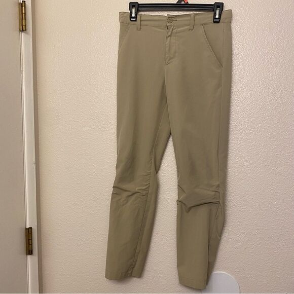 Cat and Jack Girls tan khaki school UNIFORM pants lightweight adjustable 12 - Picture 1 of 12